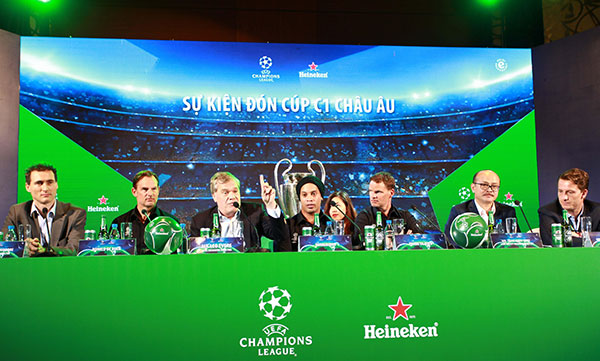 Heineken brings UEFA Champions League Trophy Tour to Vietnam