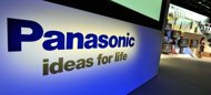 Panasonic logo is seen during an event in Tokyo, in 2009. Panasonic may halve its 7,000-strong headquarters as part of a bid to streamline the Japanese electronics giant and turn a profit following a record annual loss, according to media reports