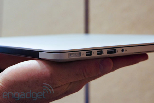 Apple nextgeneration MacBook Pro with Retina display handson at WWDC 2012