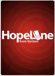 Verizon's HopeLine app for Android provides resources and support for victims of domestic violence