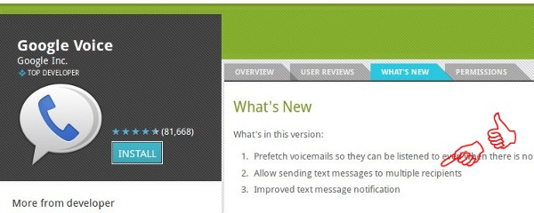 Google Voice for Android