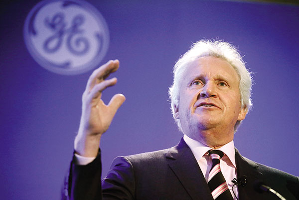 Jeff Immelt, GE’s chairman and CEO