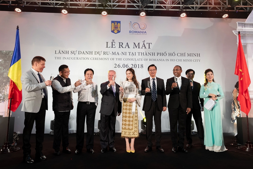 honorary consulate of romania opens in ho chi minh city