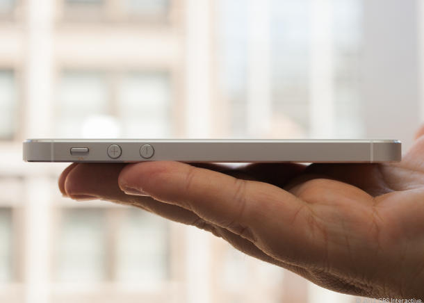 First off, you're going to be shocked at how light this phone is. It's the lightest iPhone, even though it's longer and has a bigger screen. After a few days with it, the iPhone 4S will feel as dense as lead.
