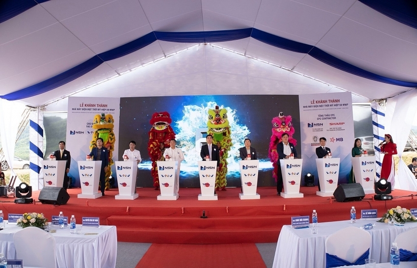 50MWp solar power plant inaugurated in Binh Dinh province - Vimarsana News