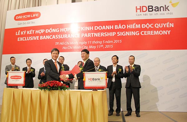 Daiichi Life Vietnam and HDBank form bancassurance