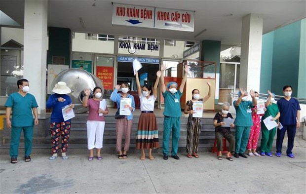 seven more covid 19 patients discharged from hospital in da nang