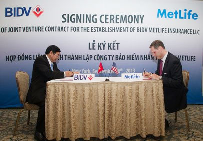 Insurer Metlife Bidv Ink Life Partnership Corporate News Latest Business